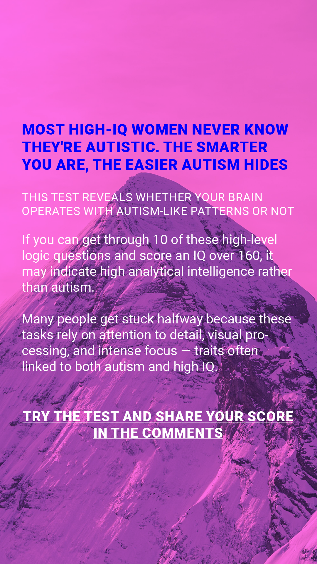 Brain Health Check Facebook ad