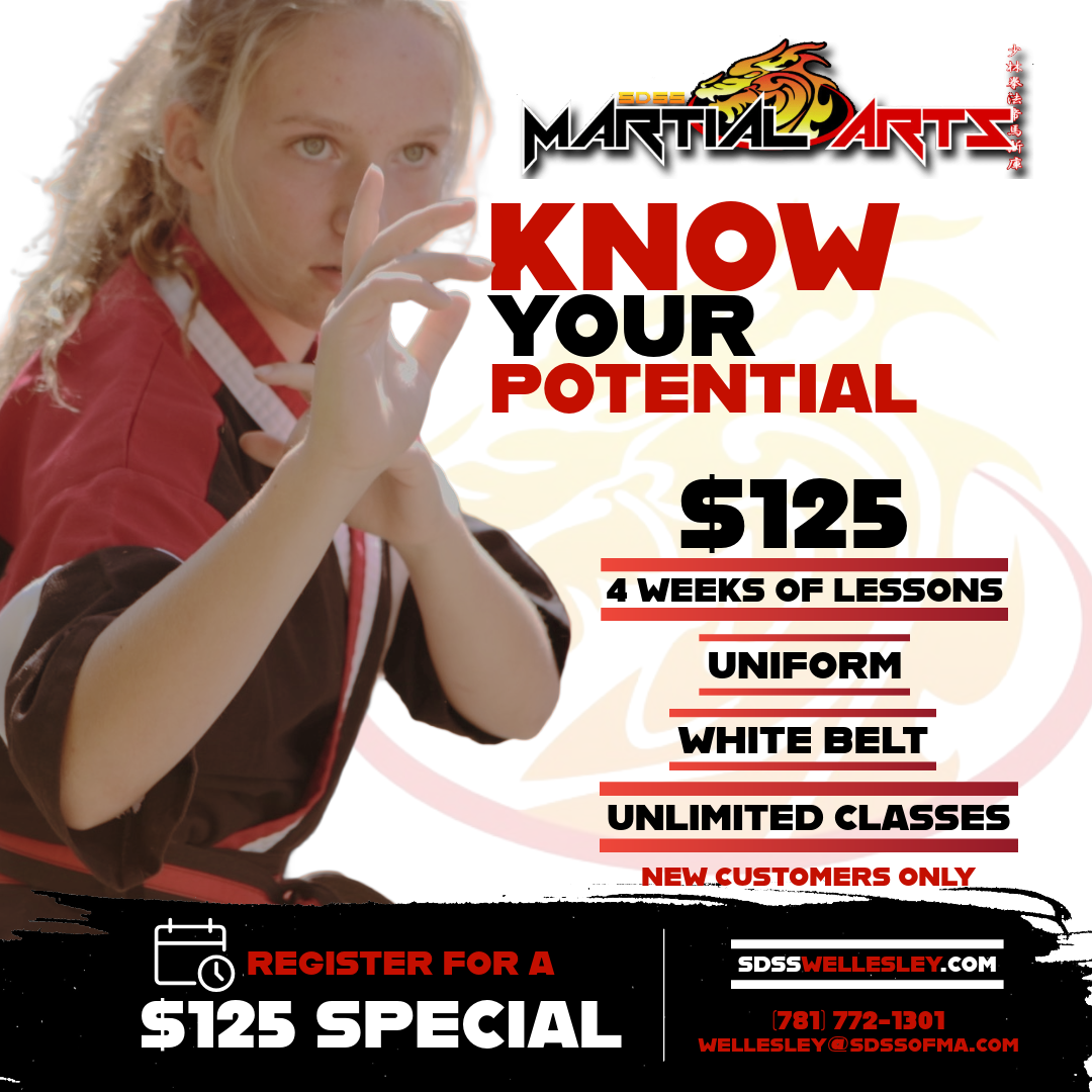 SDSS Martial Arts of Wellesley Facebook ad from May 6, 2026