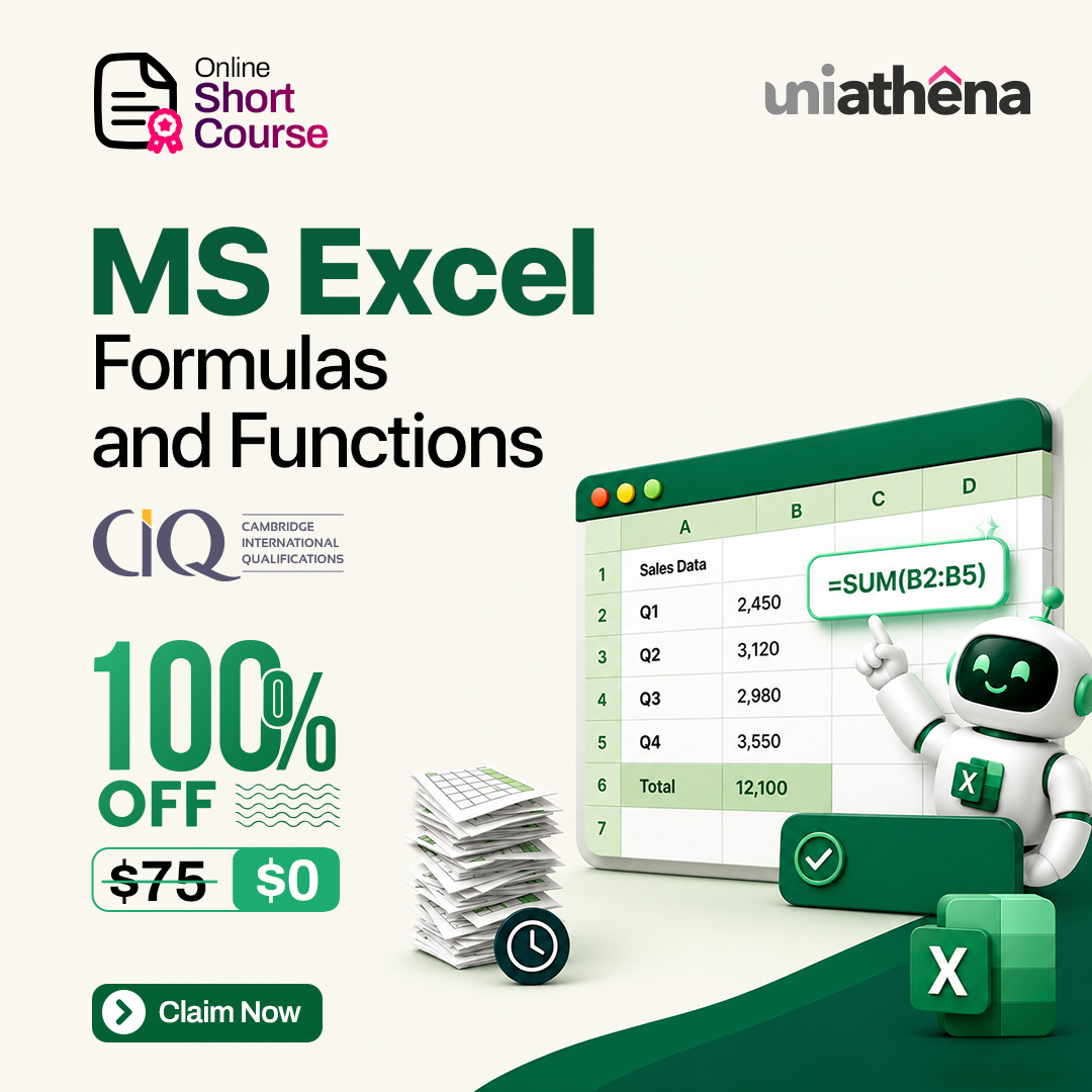 UniAthena Short Courses - India Facebook ad