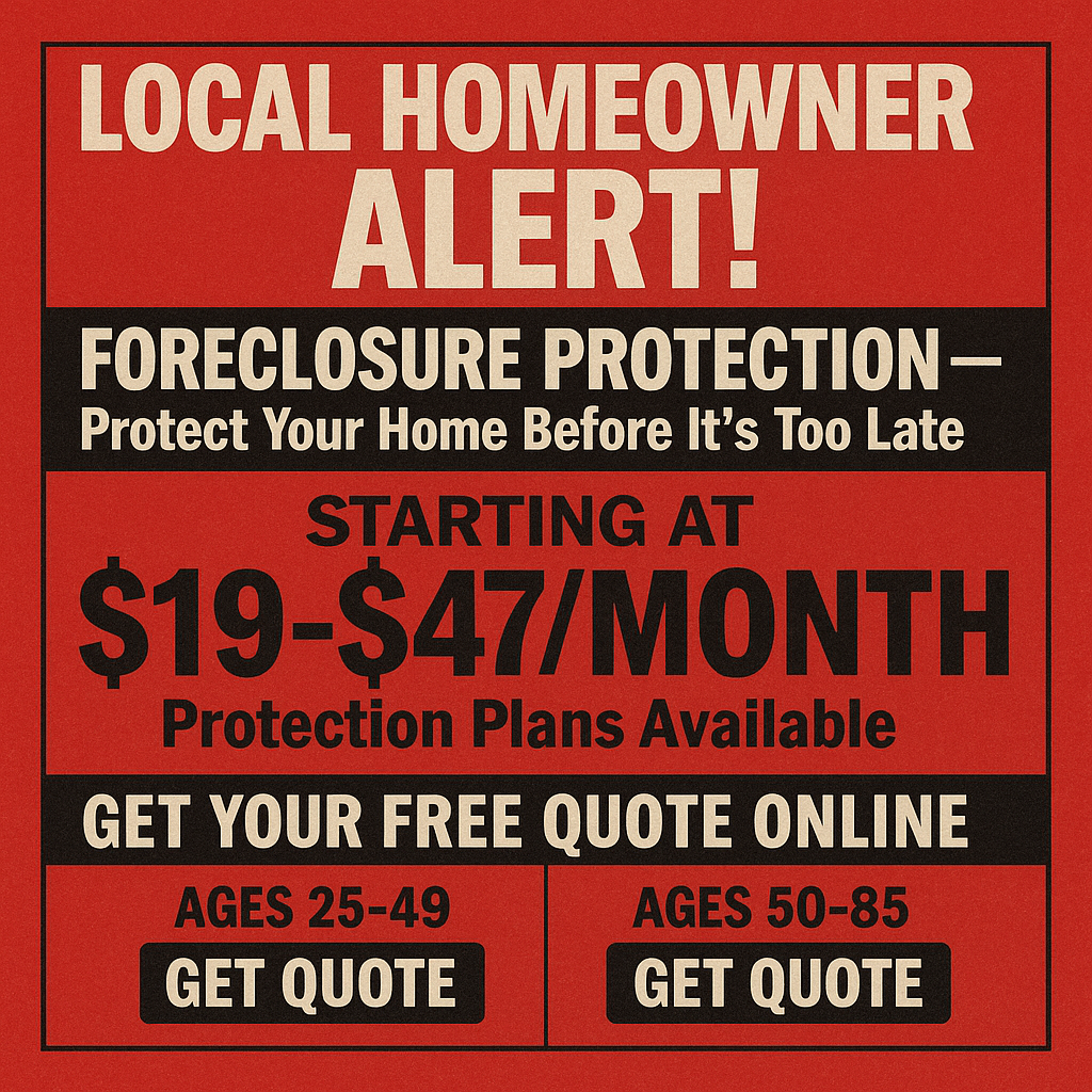 My Affordable Mortgage Coverage Facebook ad
