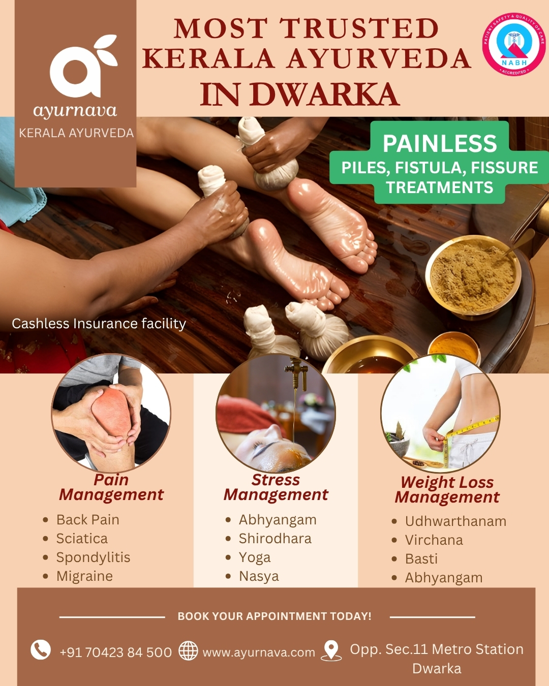 Ayurnava Kerala Ayurveda Facebook ad