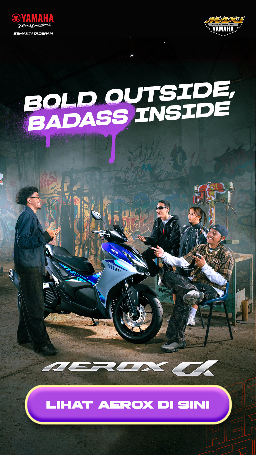 Yamaha Motor Indonesia Facebook ad from Jul 6, 2026