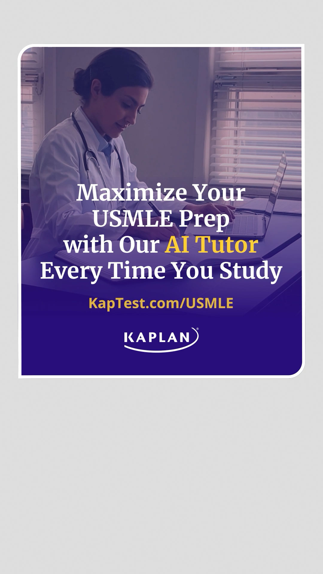Kaplan Health Facebook ad from Apr 29, 2026