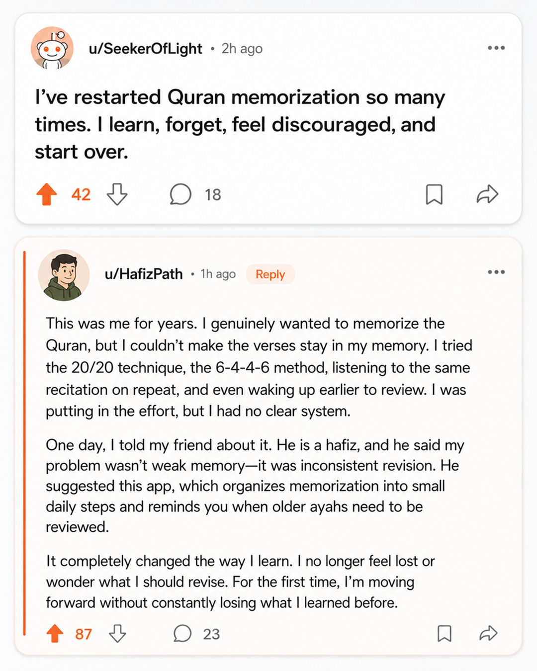 Imam Advice Daily Facebook ad