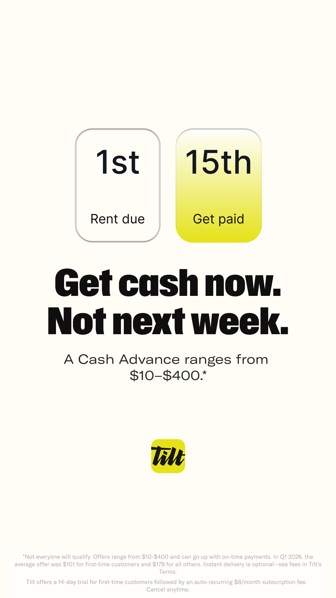 Tilt HQ Facebook ad