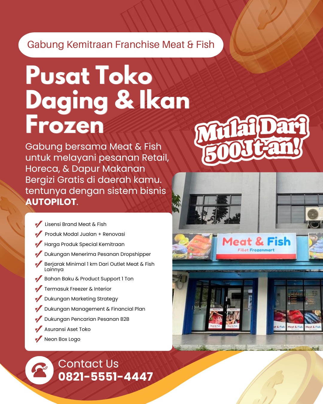 Meat & Fish Facebook ad: Bisnis Franchise Toko Daging Meat & Fish Frozen…
