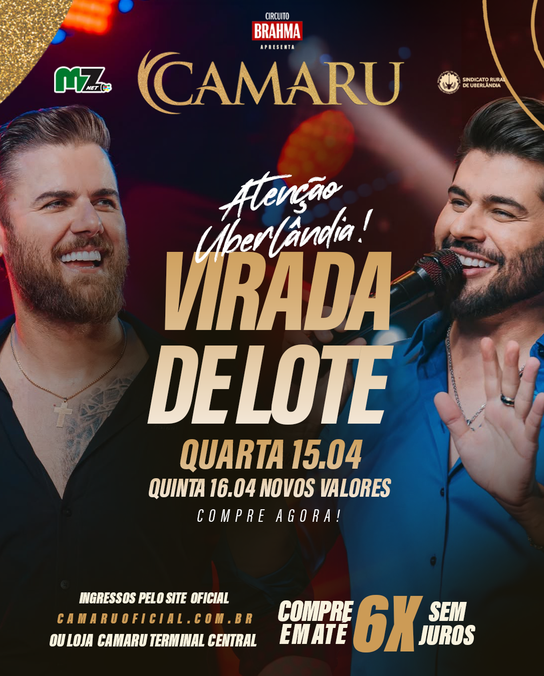 Camaru Uberlândia Facebook ad: LOTE VAI ESGOTAR!