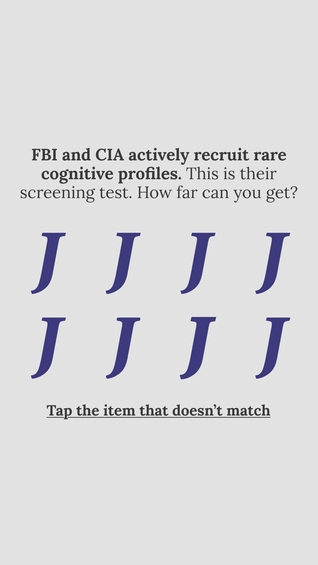 Brain Health Check Facebook ad