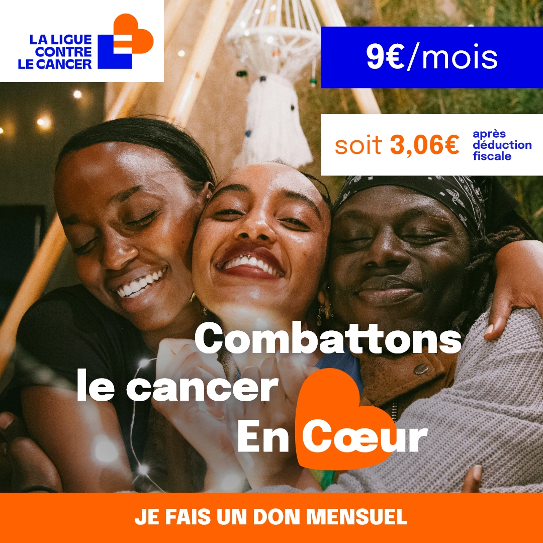 La Ligue contre le cancer Facebook ad