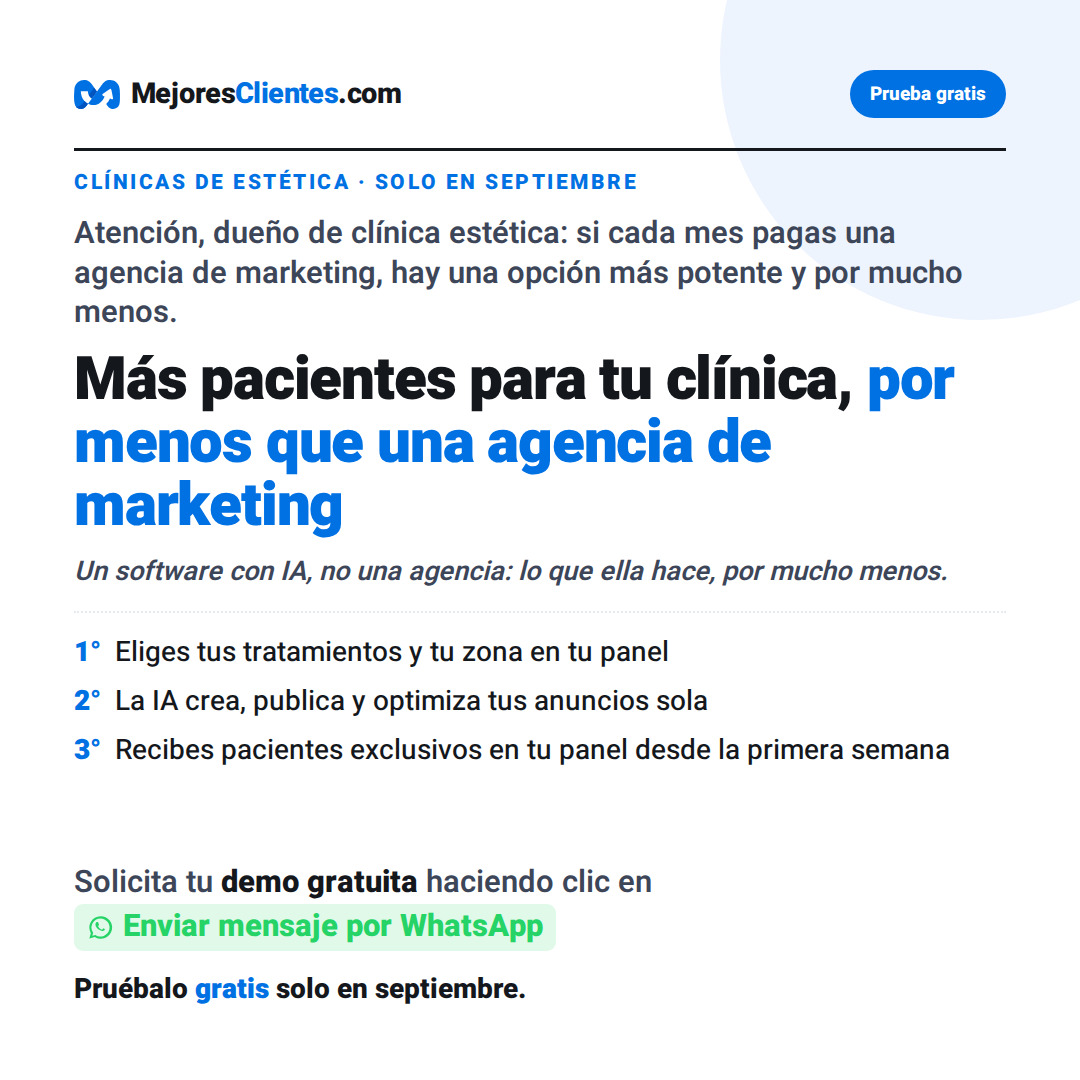 Expiey Facebook ad: Más pacientes, sin pagar una agencia de marketing
