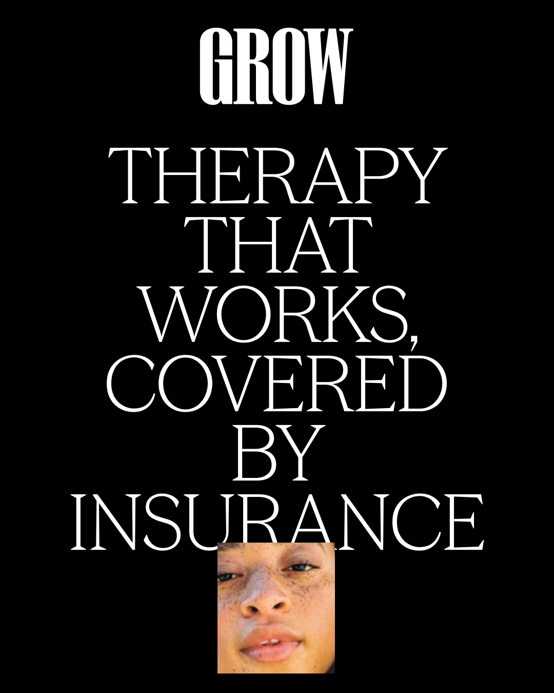 Grow Therapy Facebook ad