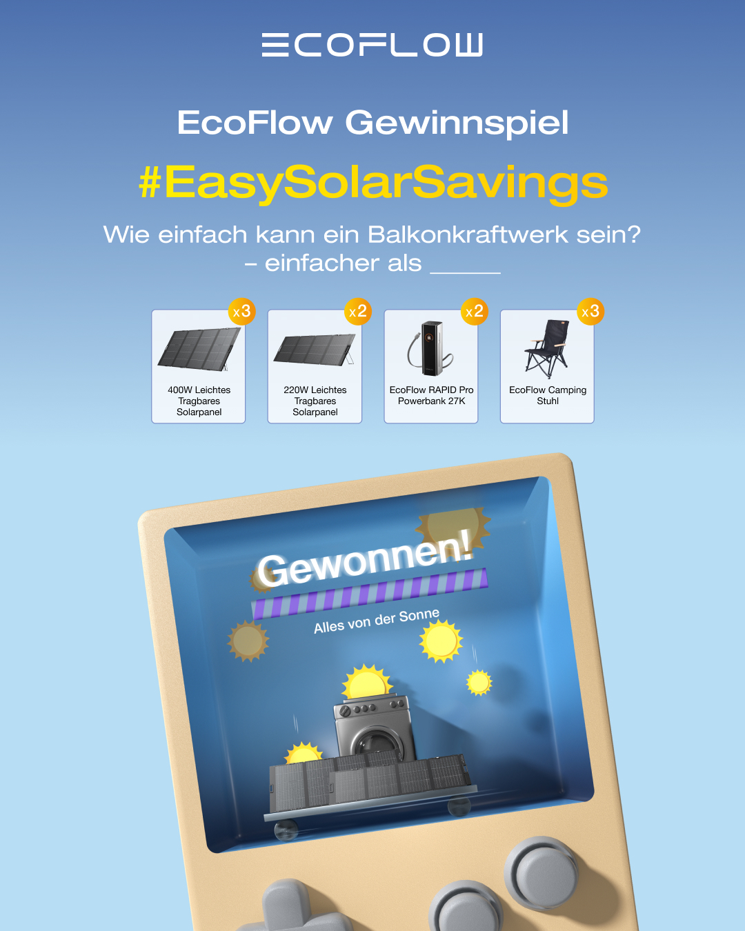 EcoFlow Facebook ad: EcoFlow STREAM Series Balkonkraftwerk mit Speicher |…