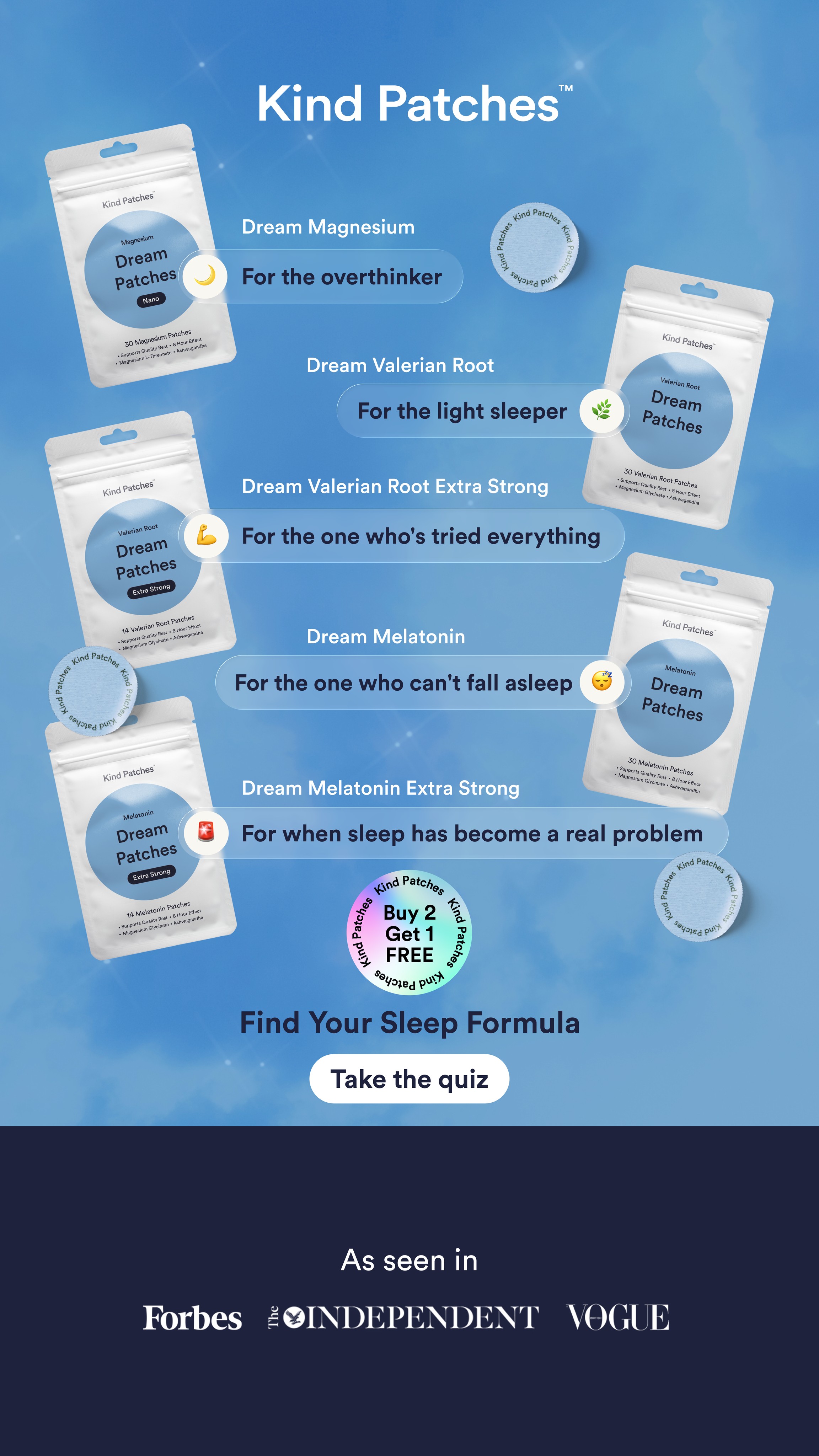 Kind Patches Facebook ad