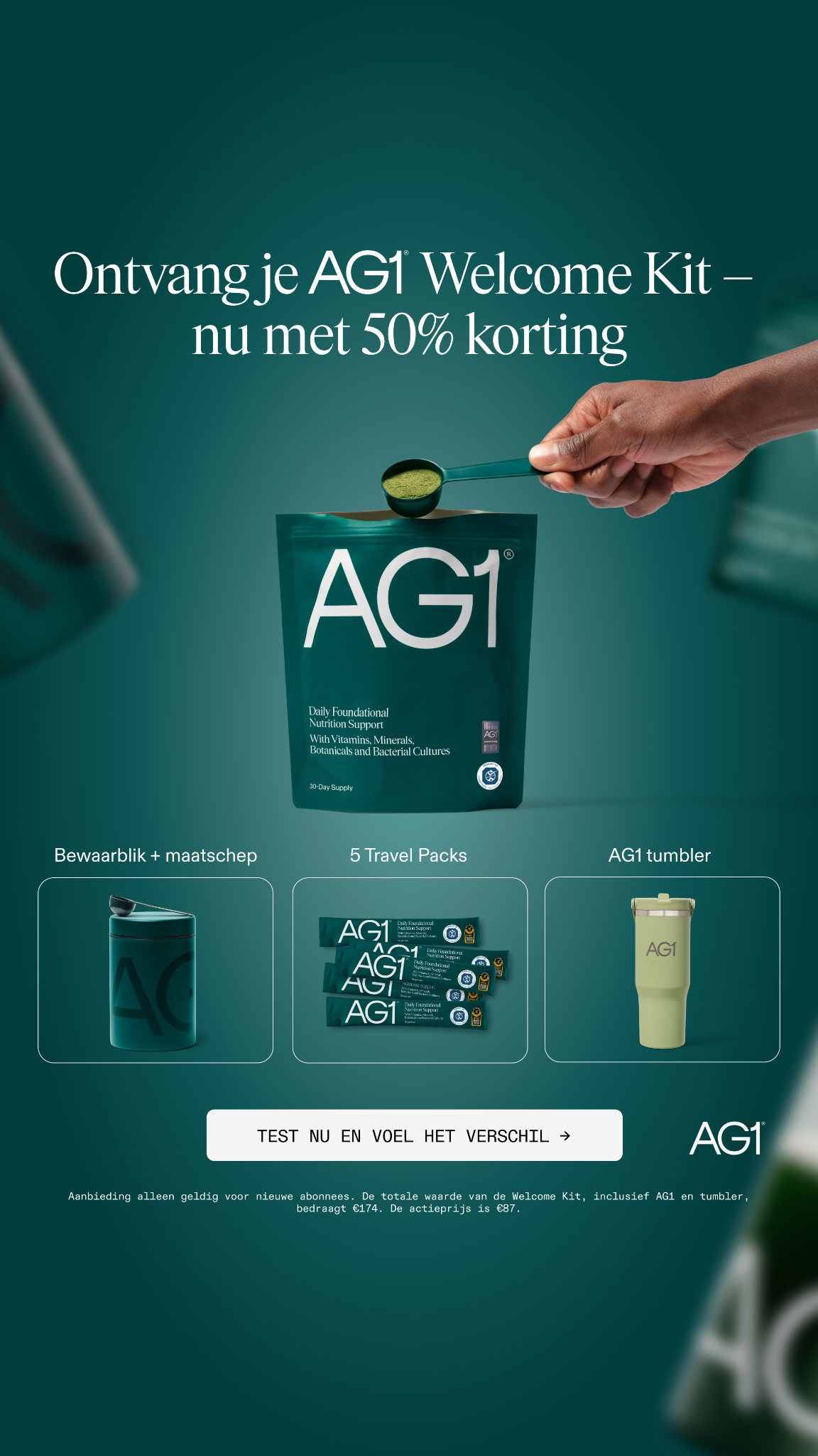 AG1 by Athletic Greens Facebook ad
