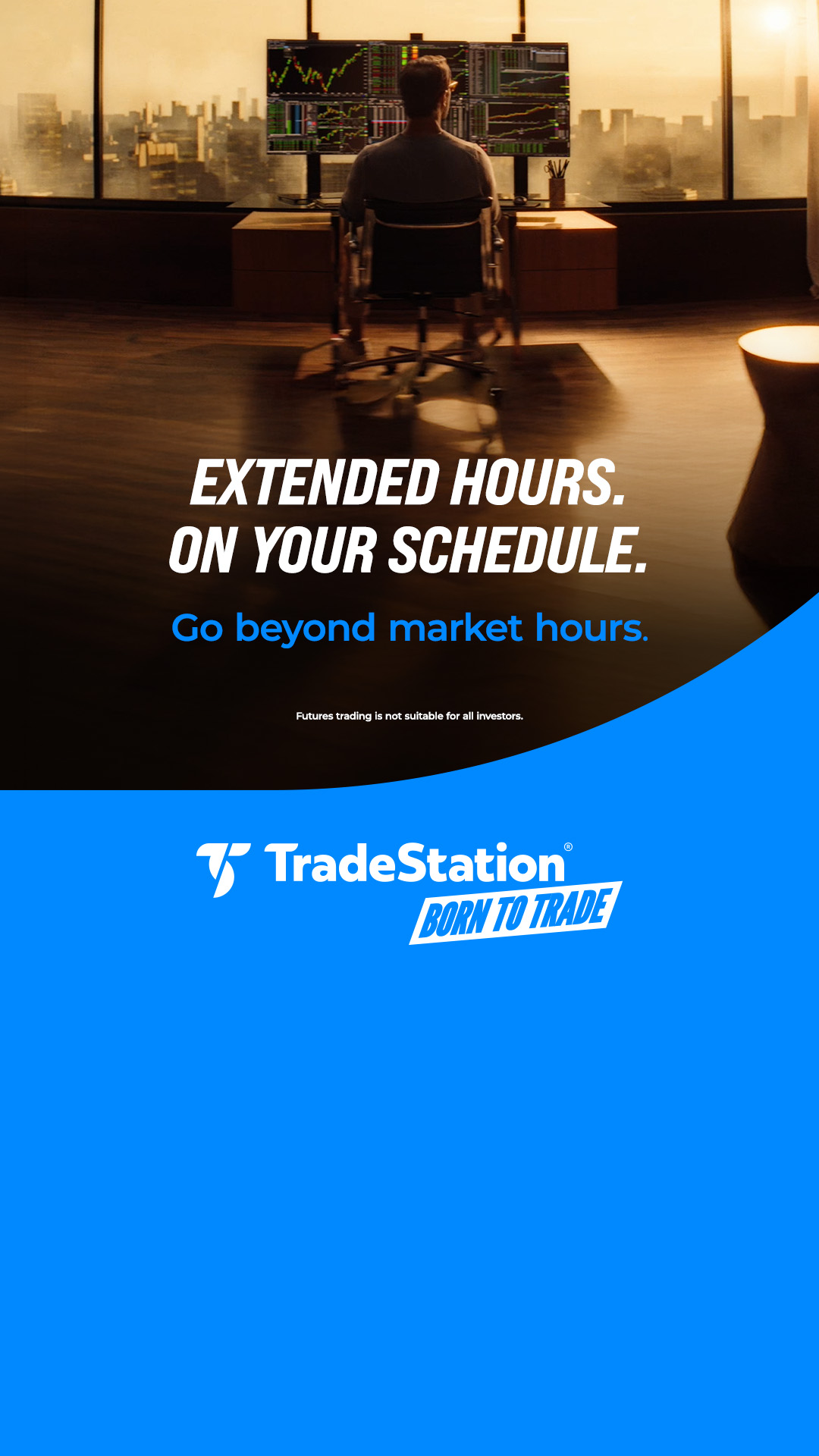 TradeStation Facebook ad
