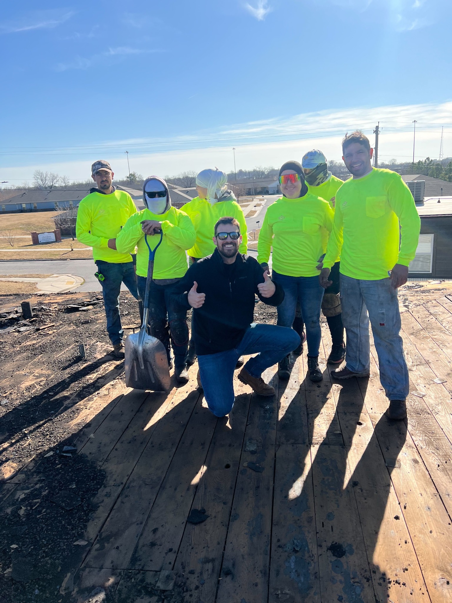 GoldenRite Roofing & Construction Company Facebook ad: The BEST for LESS!