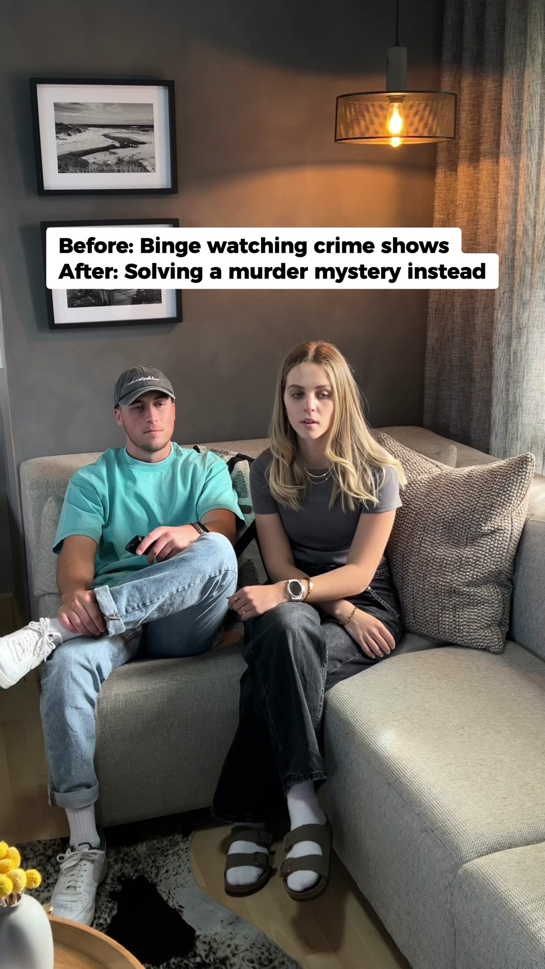 On The Case Facebook ad: Murder Mystery Date Night