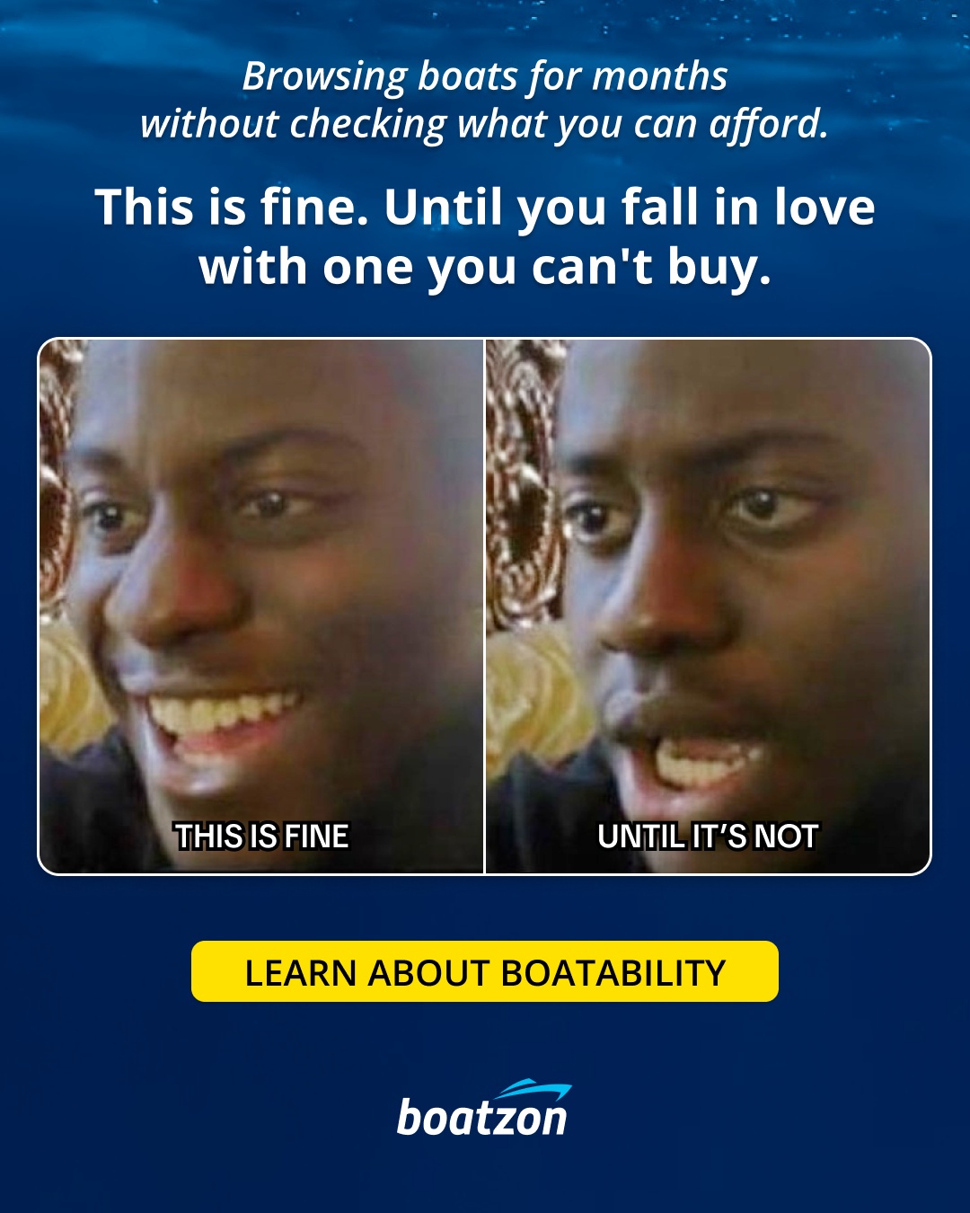 Boatzon Facebook ad
