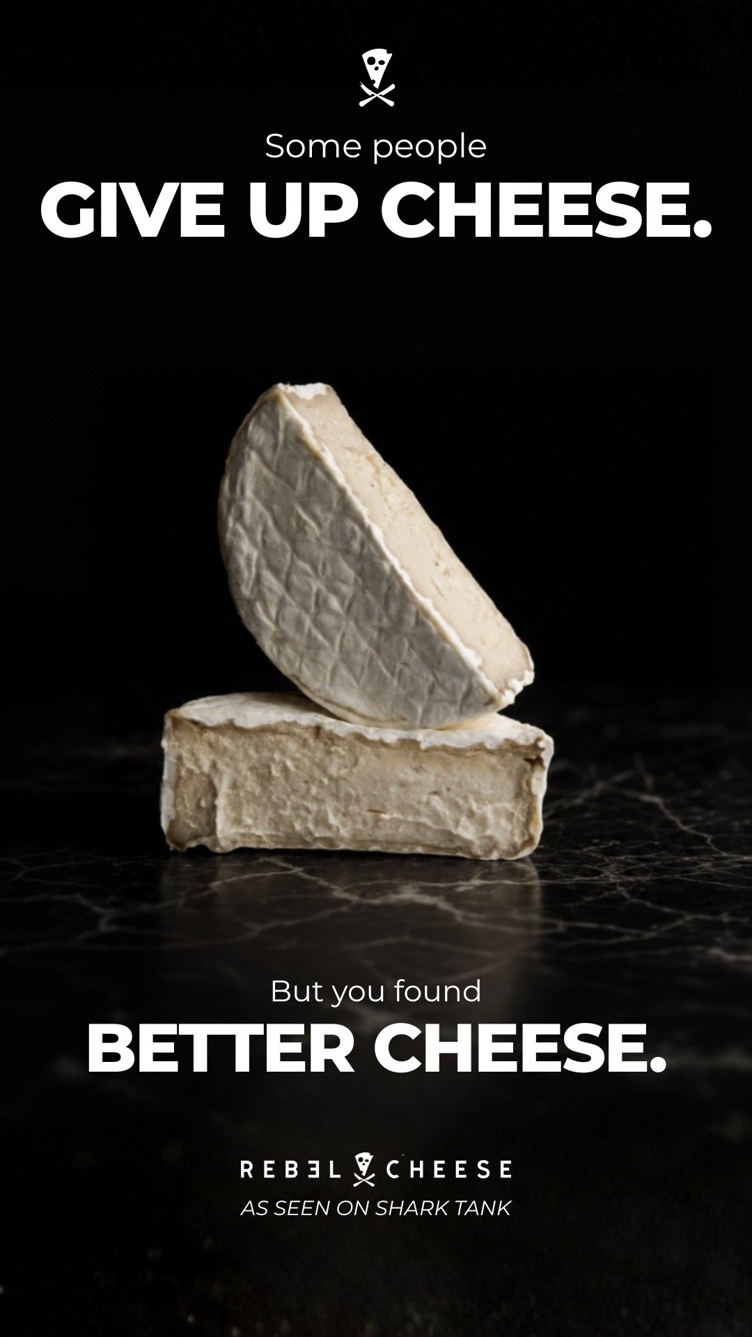 Rebel Cheese Facebook ad