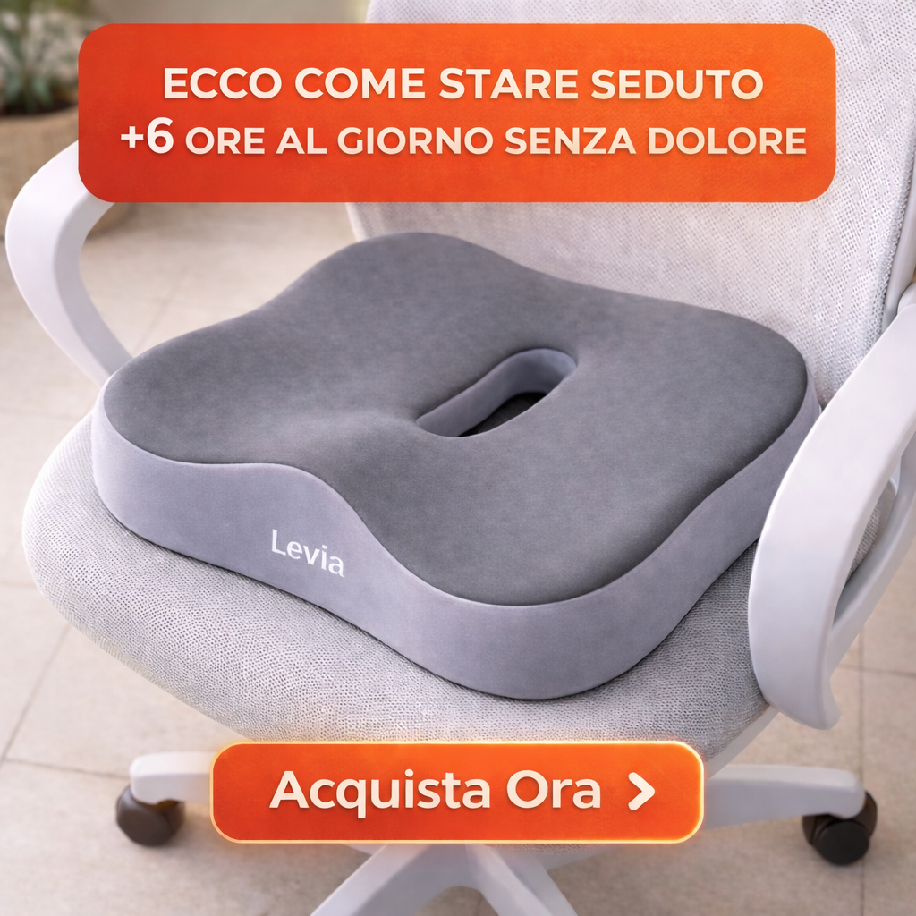 Levia Facebook ad: Allevia il dolore alla schiena