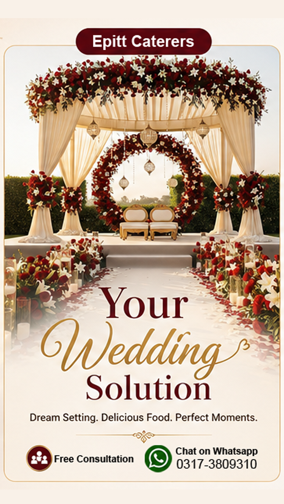 Epitt Caterers Facebook ad