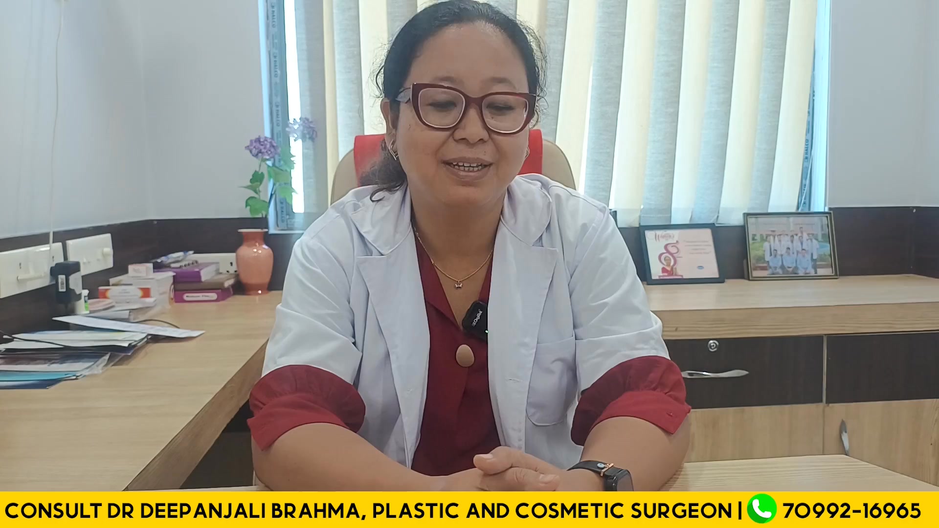 Dr Deepanjali Brahma Plastic and Cosmetic Surgeon Facebook ad: Suffering from Burns, Scars or Need Expert Plastic…