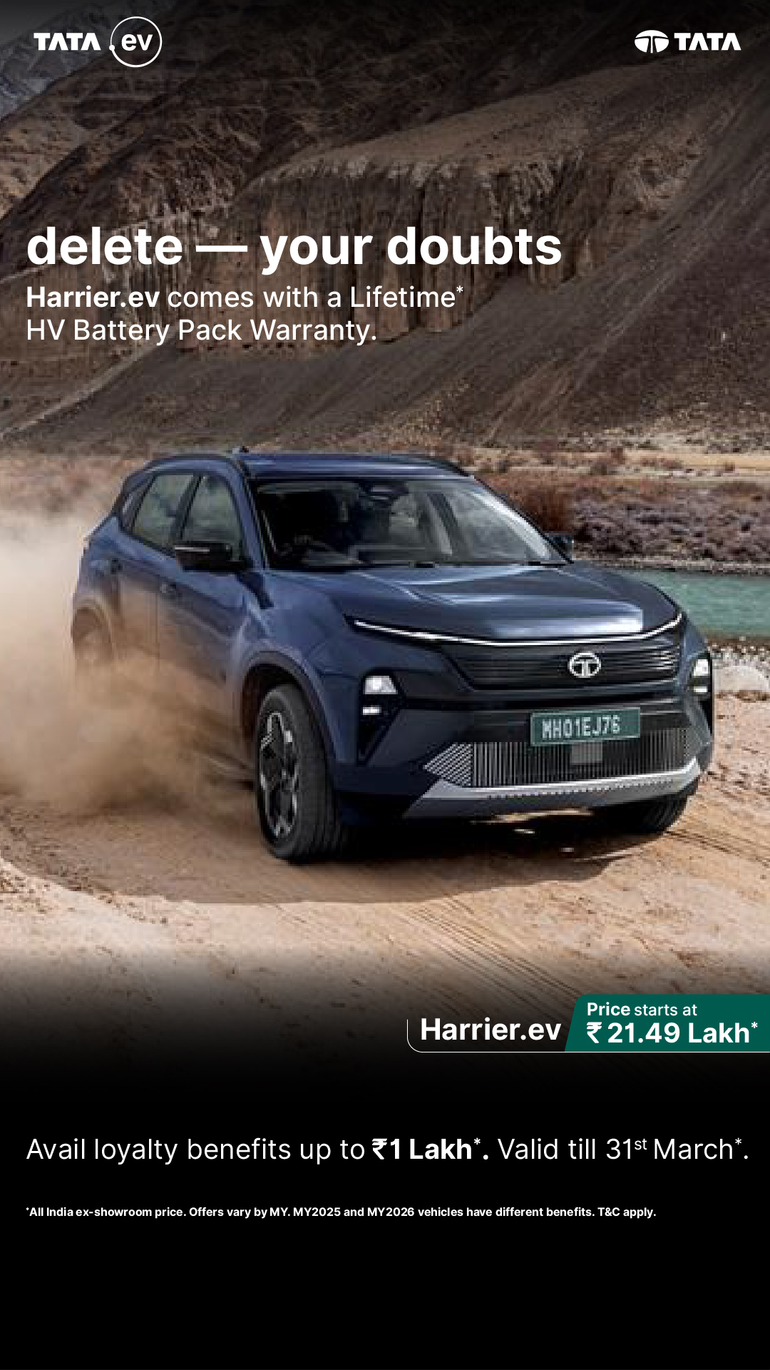 Tata.ev Facebook ad