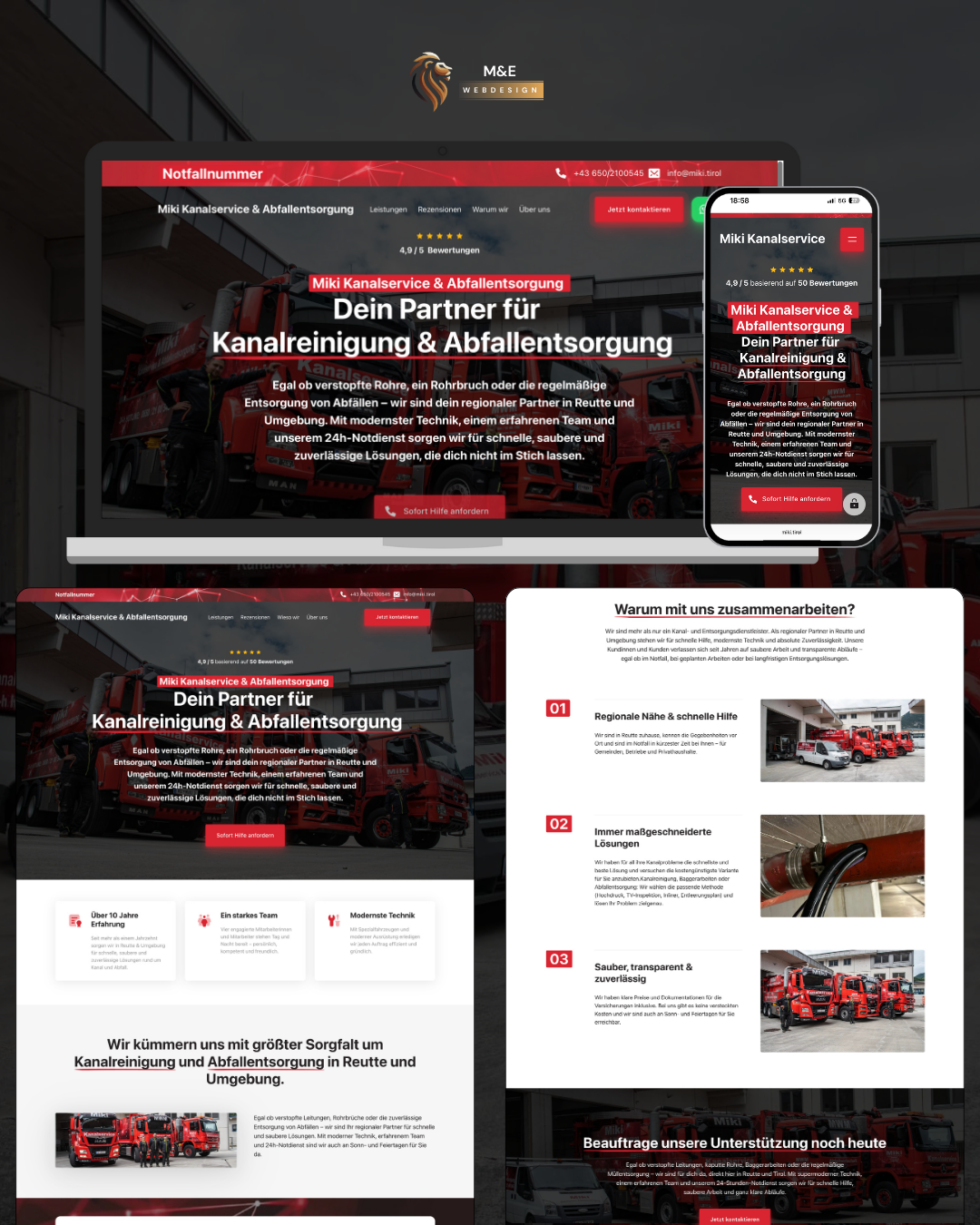Eray Eroglu - M&E Webdesign Facebook ad