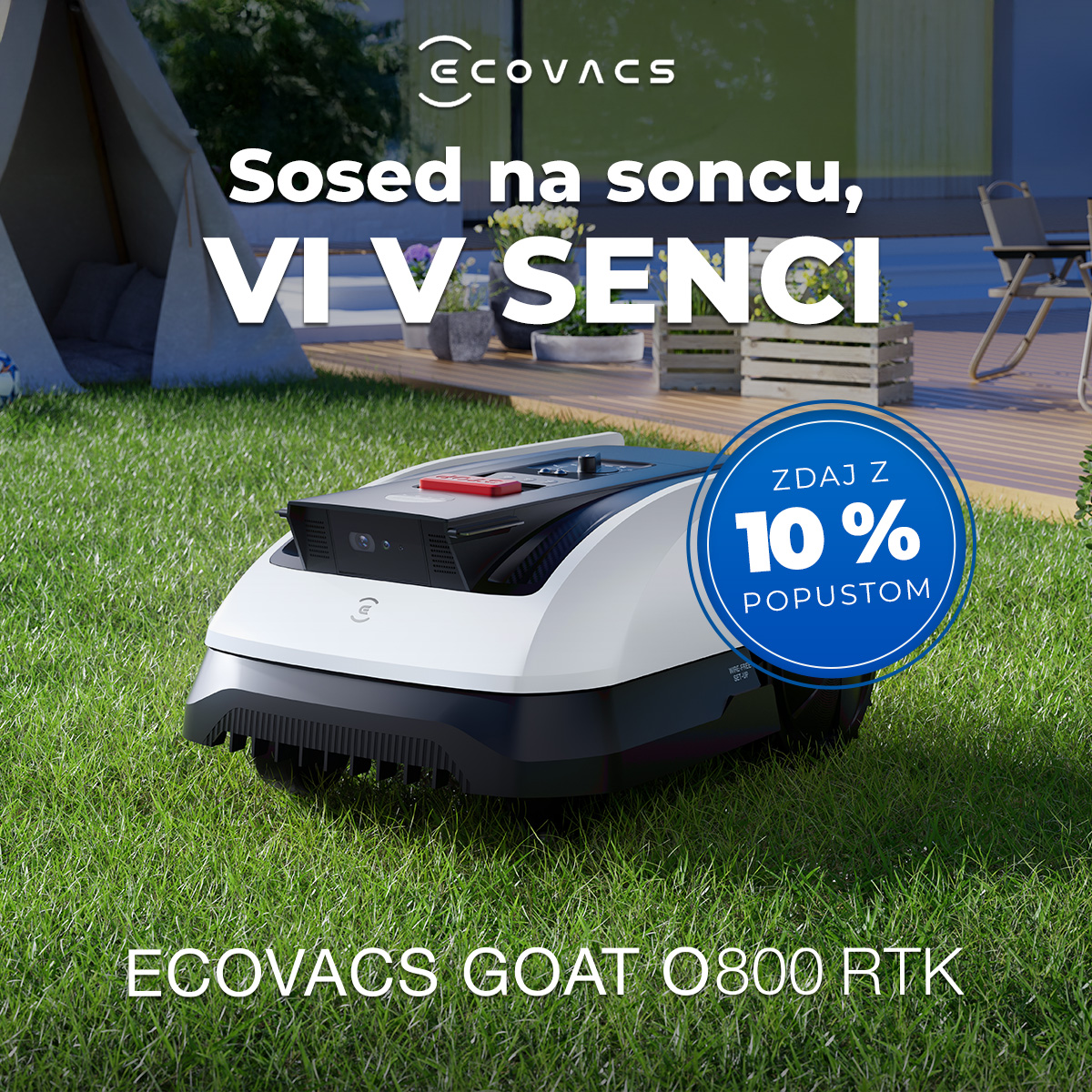 Ecovacs Slovenija Facebook ad from Jun 2, 2026