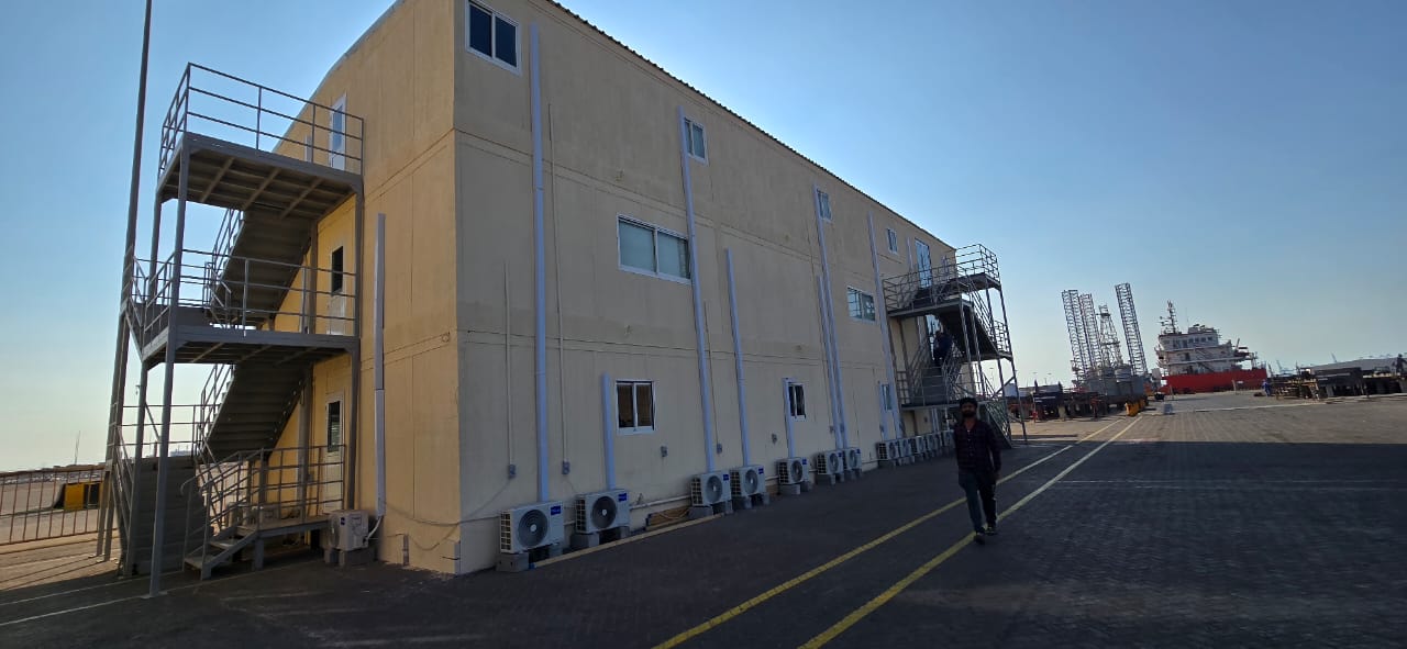 ELITE Prefab Houses Facebook ad: Prefabricated Building prefabricated site office.