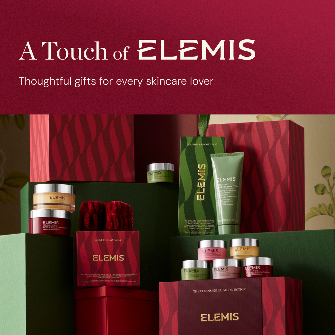 Elemis Facebook ad: Gift-Ready ELEMIS Skincare 
