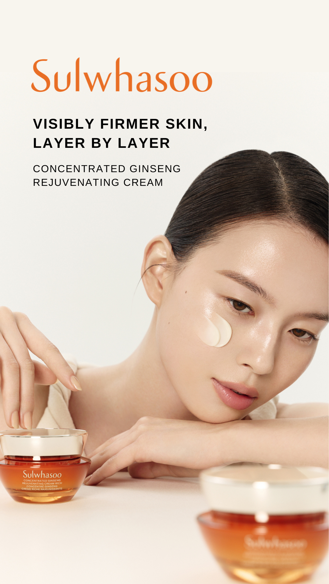 Sulwhasoo Canada Facebook ad: For Visibly Firmer Skin