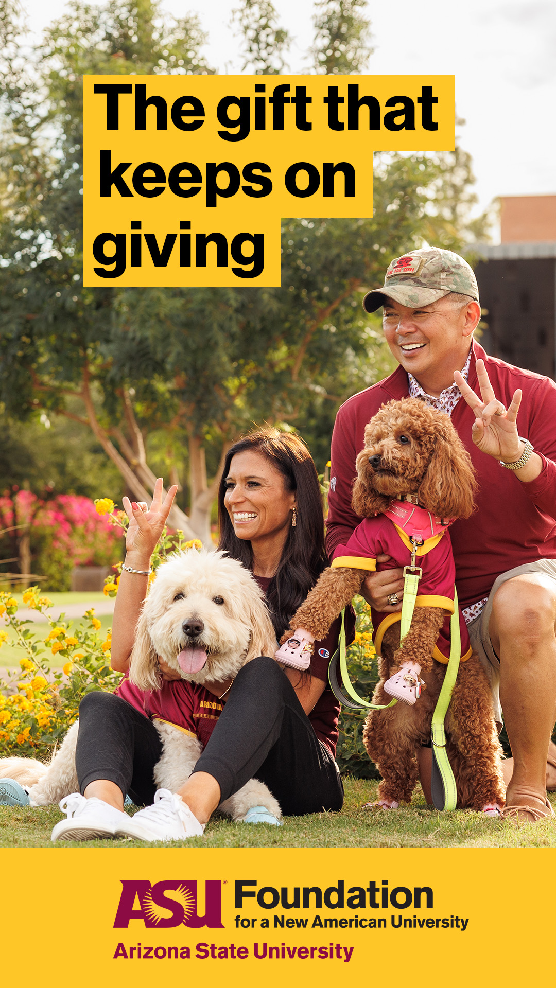 ASU Foundation Facebook ad from May 11, 2026