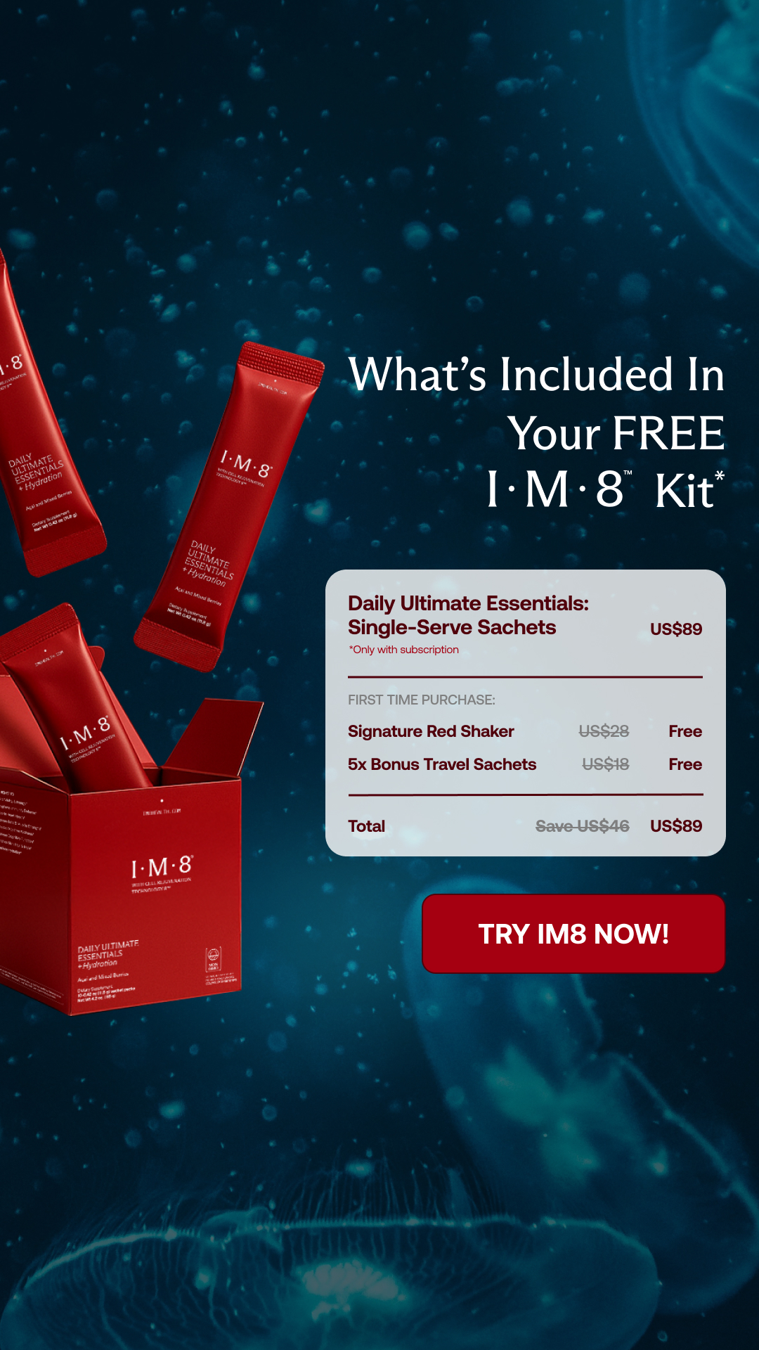 IM8 Health Facebook ad