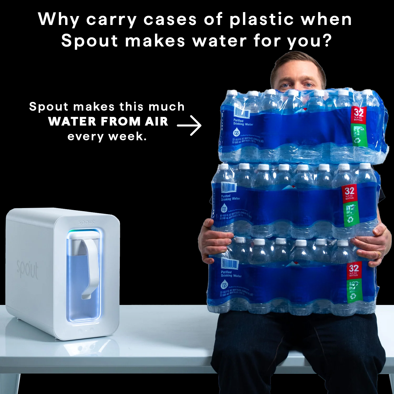 Spout Water Facebook ad: Buy yours today