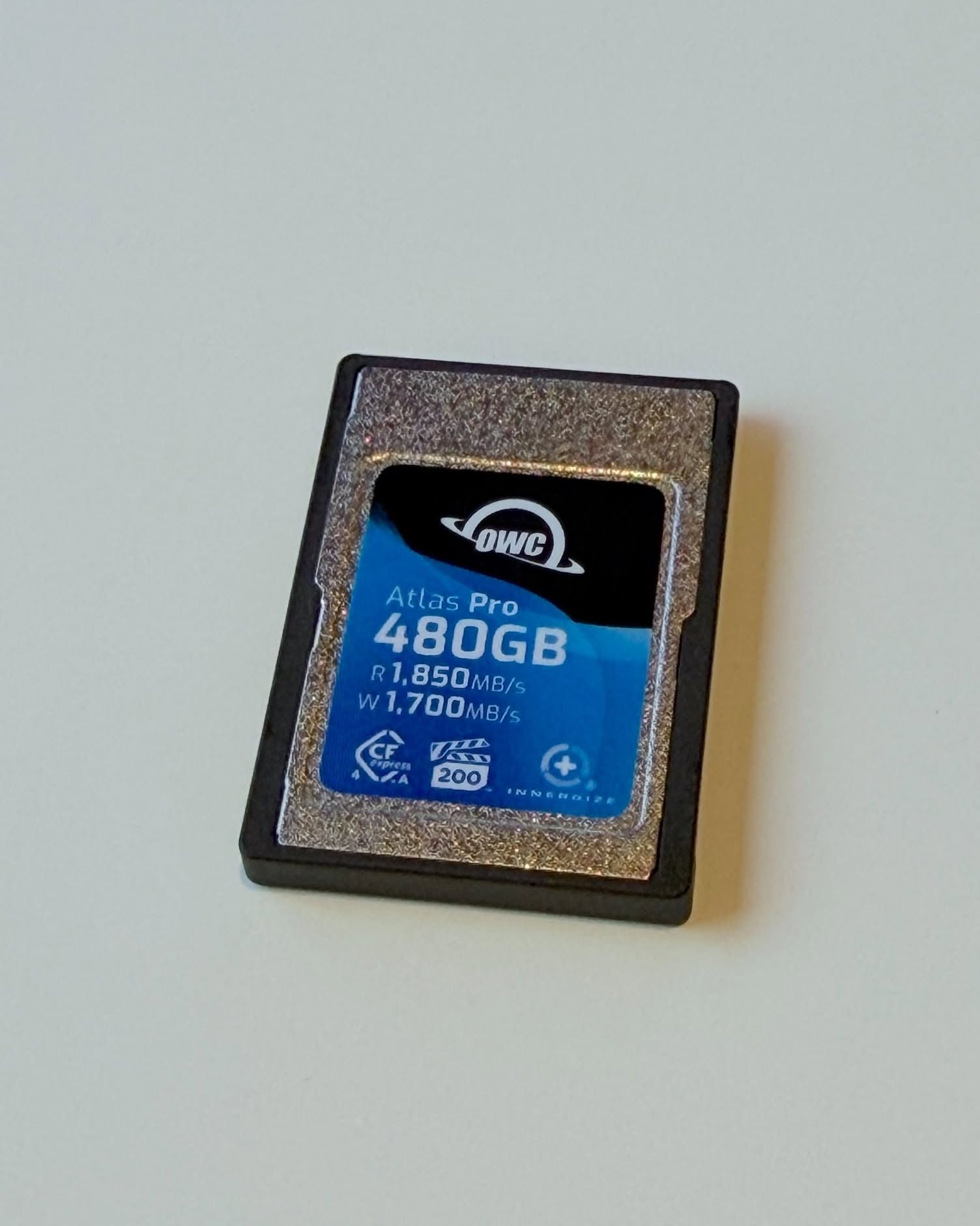 Jared Gagnon-Palick Facebook ad: OWC 480GB CFexpress Type A Card - for 4K 6K 8K Cinema…