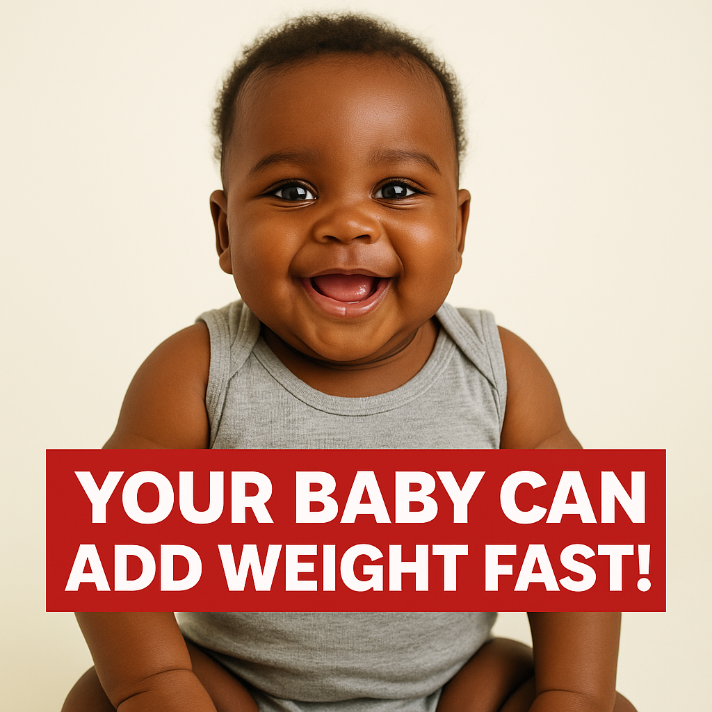 Chubby baby meal Facebook ad: Slim Child? Join This WhatsApp Class