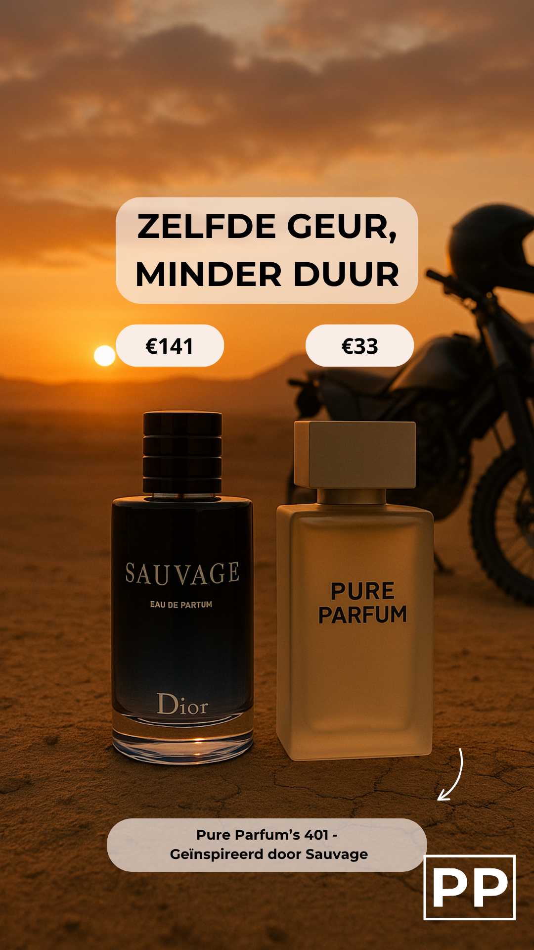 Pure Parfum Facebook ad