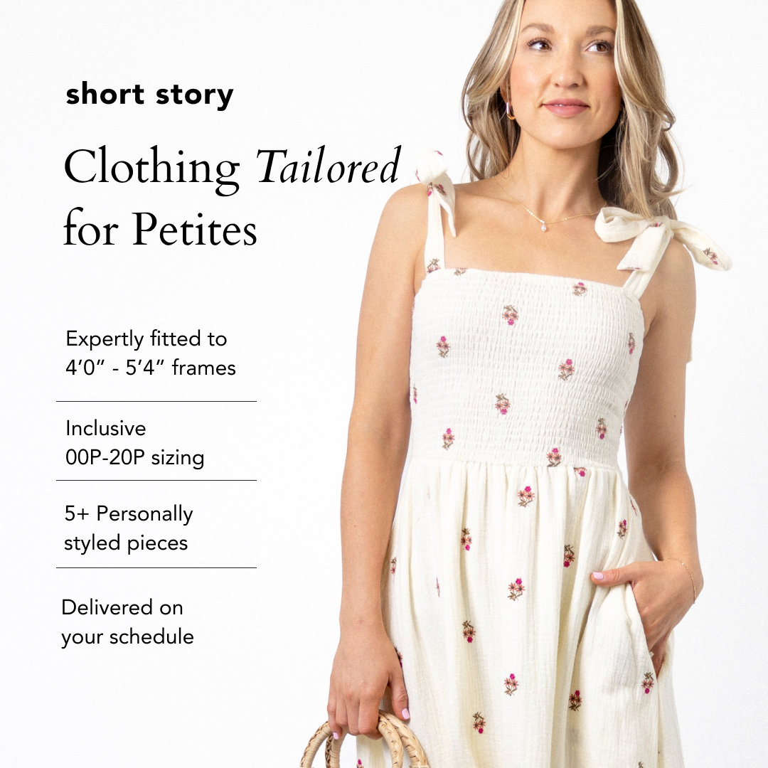Short Story Facebook ad: Petite Spring Style