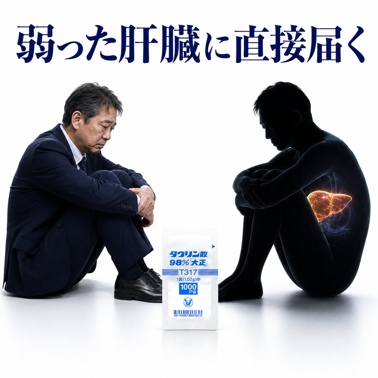 Beauty & Wellness Facebook ad: 肝臓に直接届く