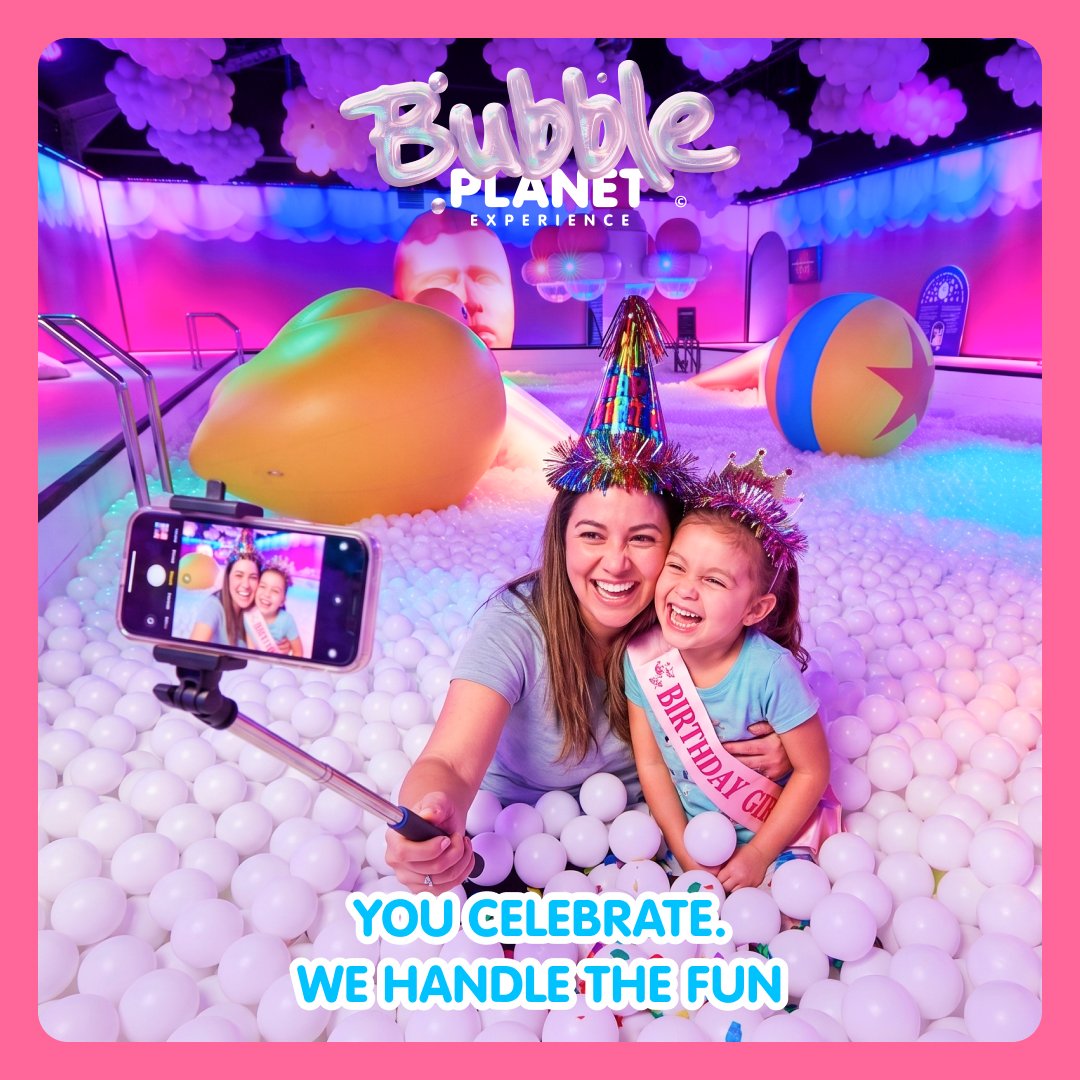 Bubble Planet Experience Facebook ad
