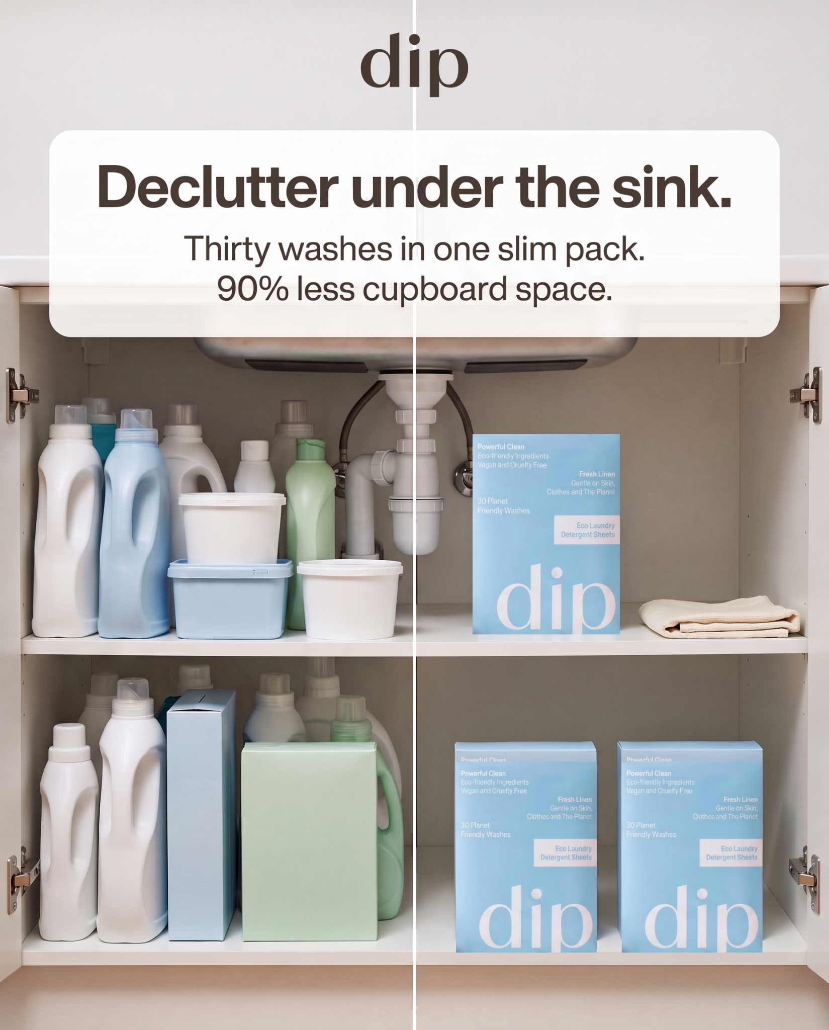We Are Dip Facebook ad: Your Cupboard Back