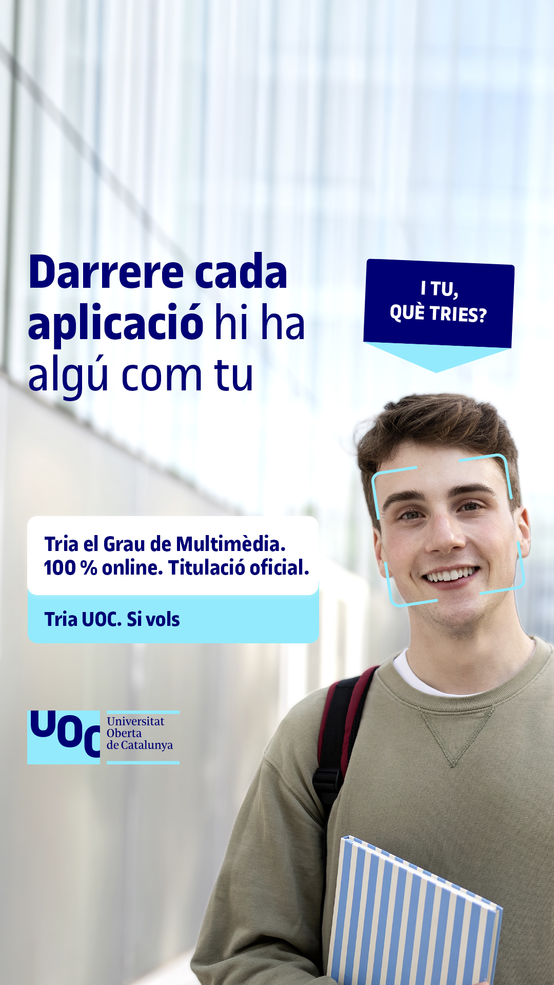 Universitat Oberta de Catalunya (UOC) Facebook ad
