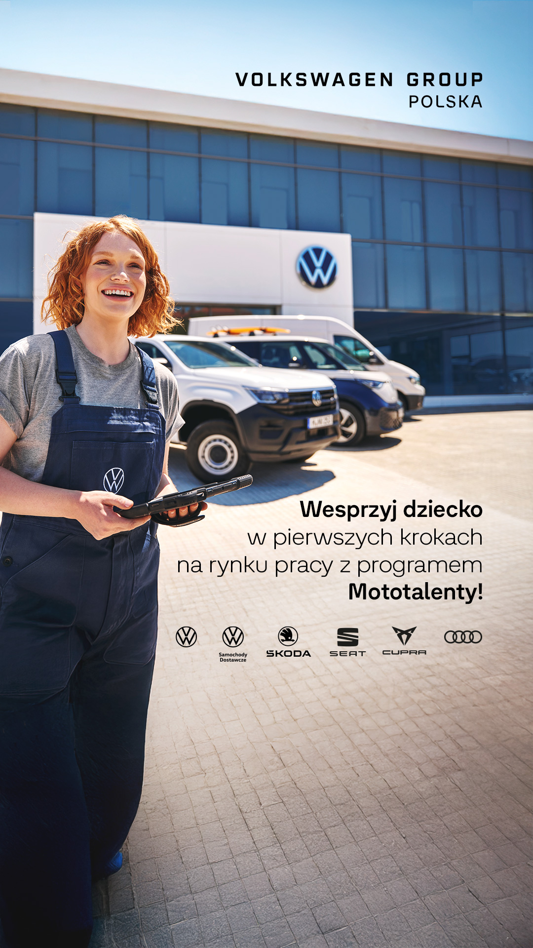 Volkswagen Group Polska Kariera Facebook ad from Nov 14, 2025