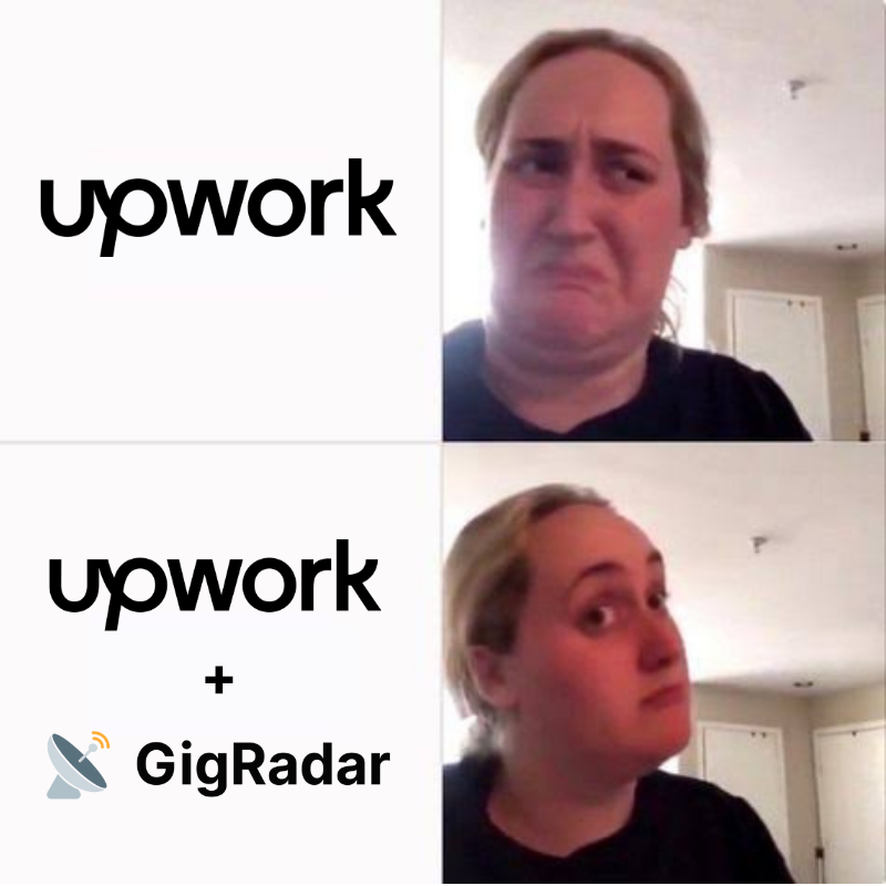 GigRadar Facebook ad