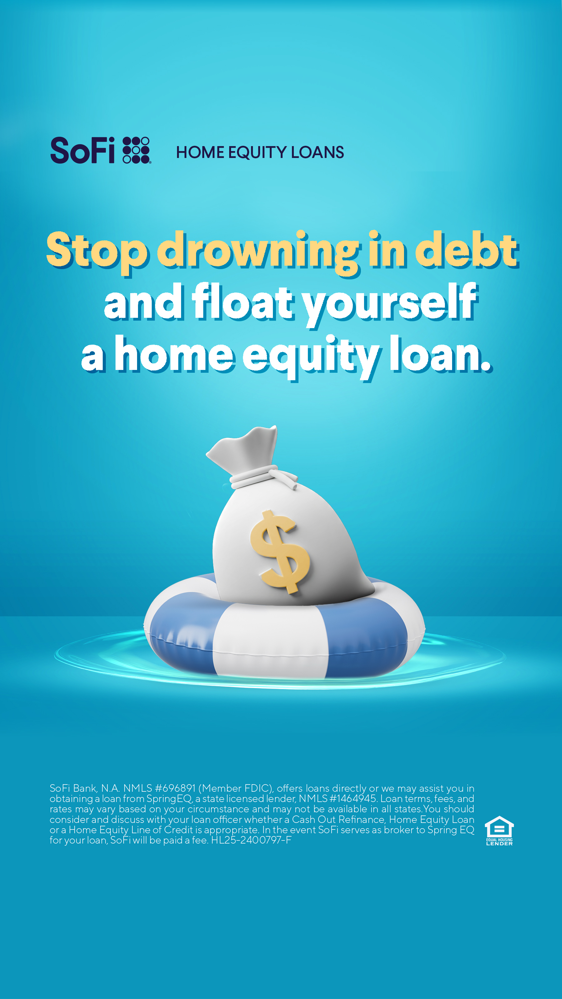 SoFi Facebook ad