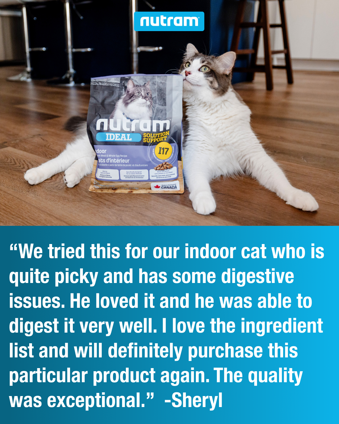 Nutram Pet Products Facebook ad