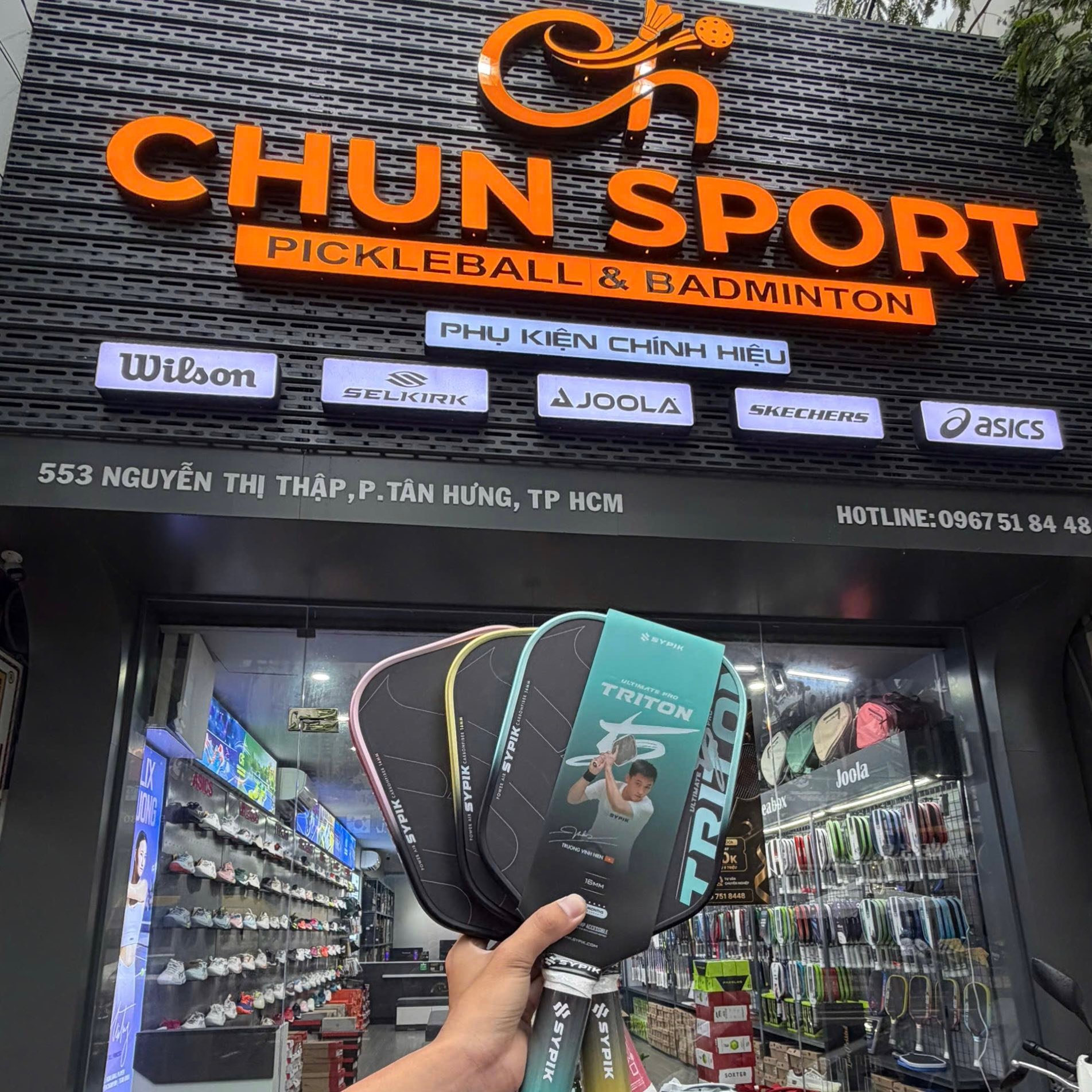 Chun Sport - Pickleball & Badmiton Facebook ad: SYPIK Triton 5 đã về thêm hàng!