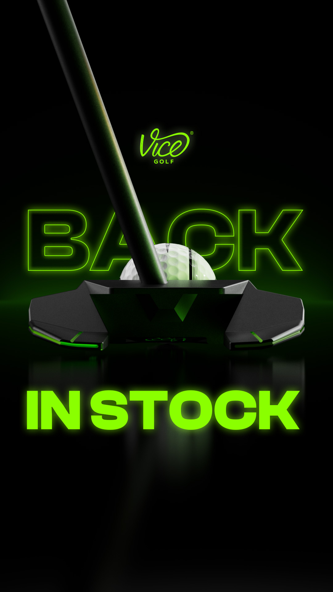 Vice Golf Facebook ad: Zero Twist Putters