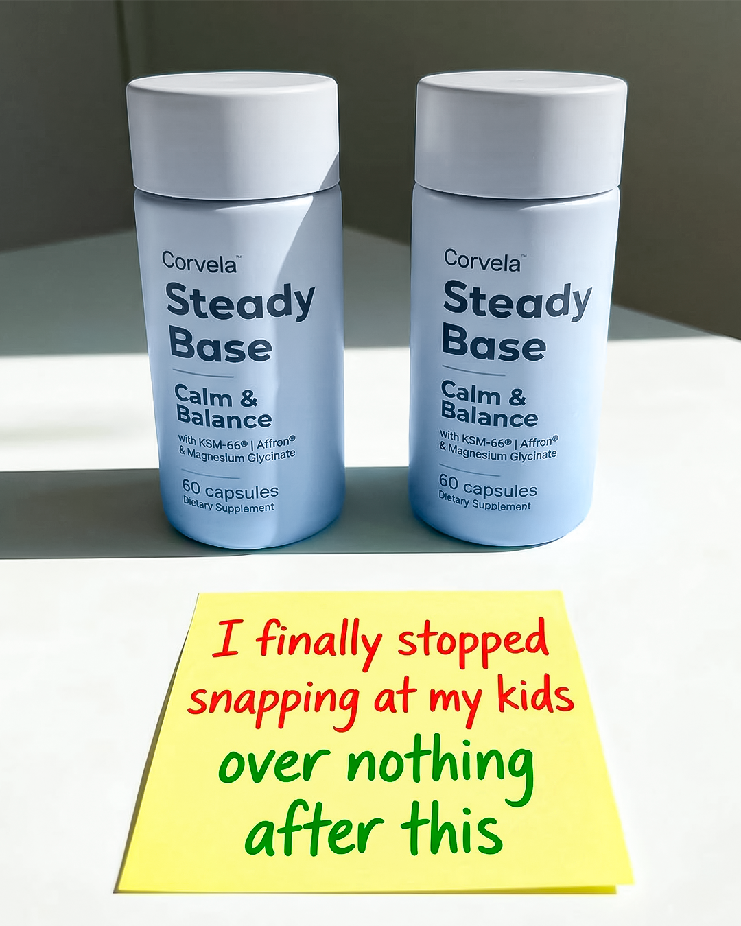 Corvela Steady Base Facebook ad: 25,238 Reviews Can't Be Wrong
